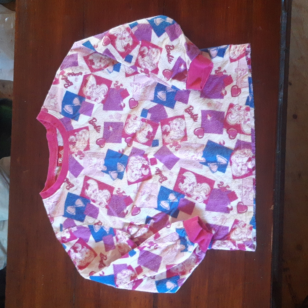 Barbie Pyjama Top Girls